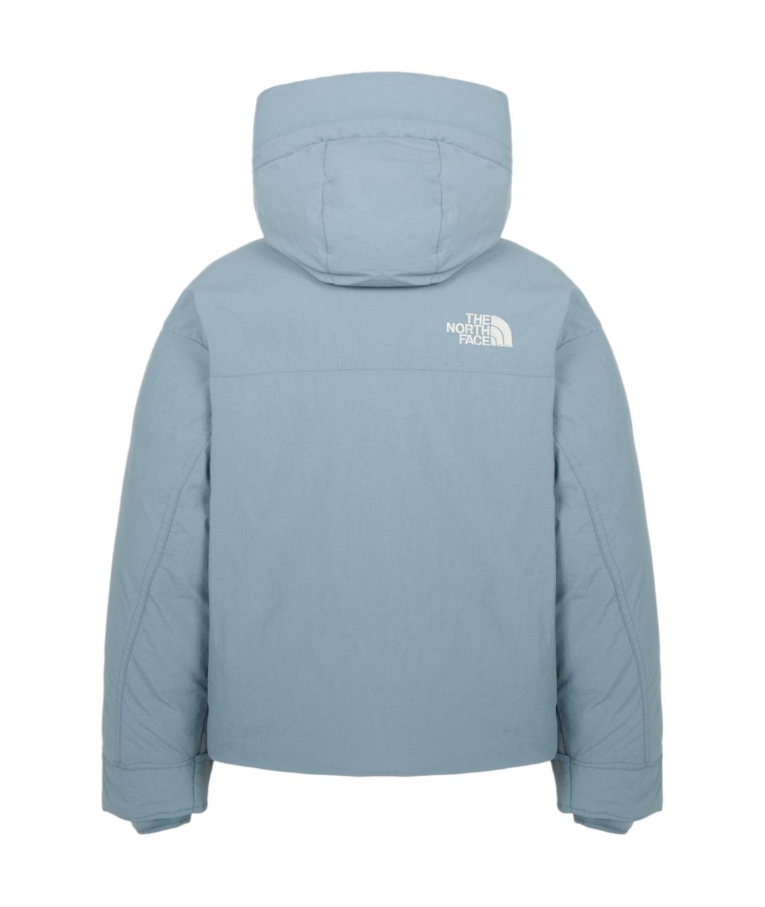THE NORTH FACE Голубая полиамидовая куртка, фото 2