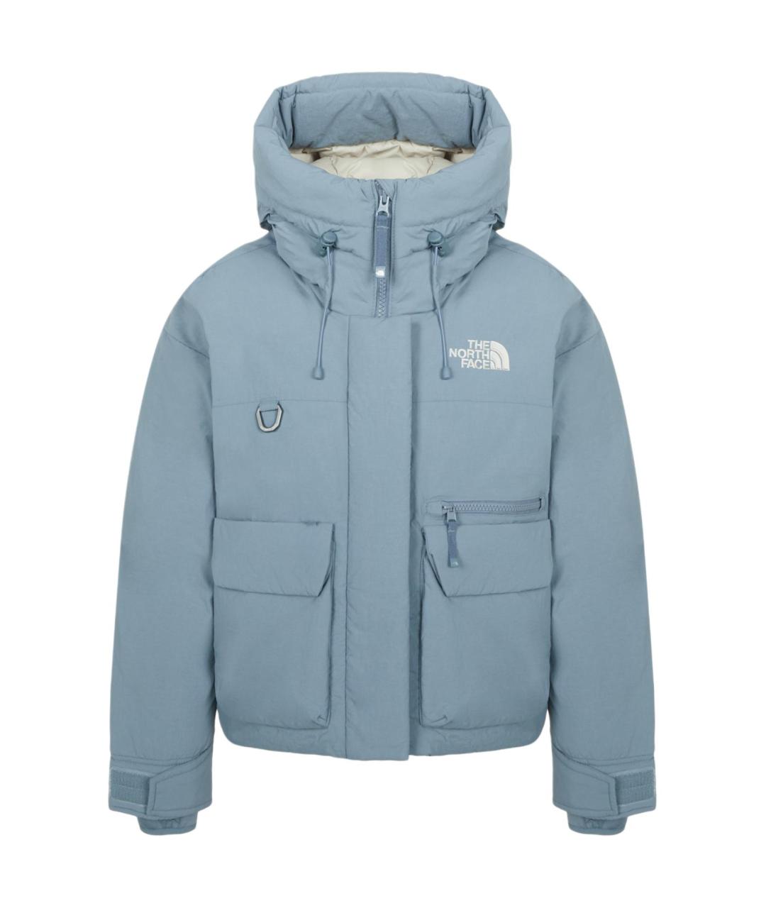THE NORTH FACE Голубая полиамидовая куртка, фото 1