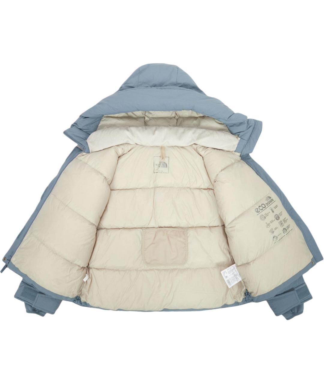THE NORTH FACE Голубая полиамидовая куртка, фото 3