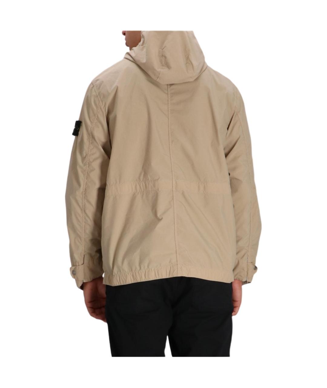 STONE ISLAND Бежевая куртка, фото 3