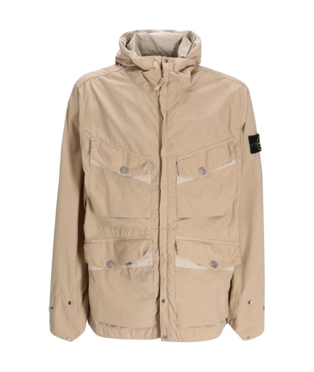 STONE ISLAND Бежевая куртка, фото 1