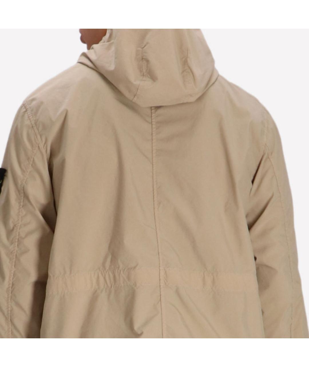 STONE ISLAND Бежевая куртка, фото 5