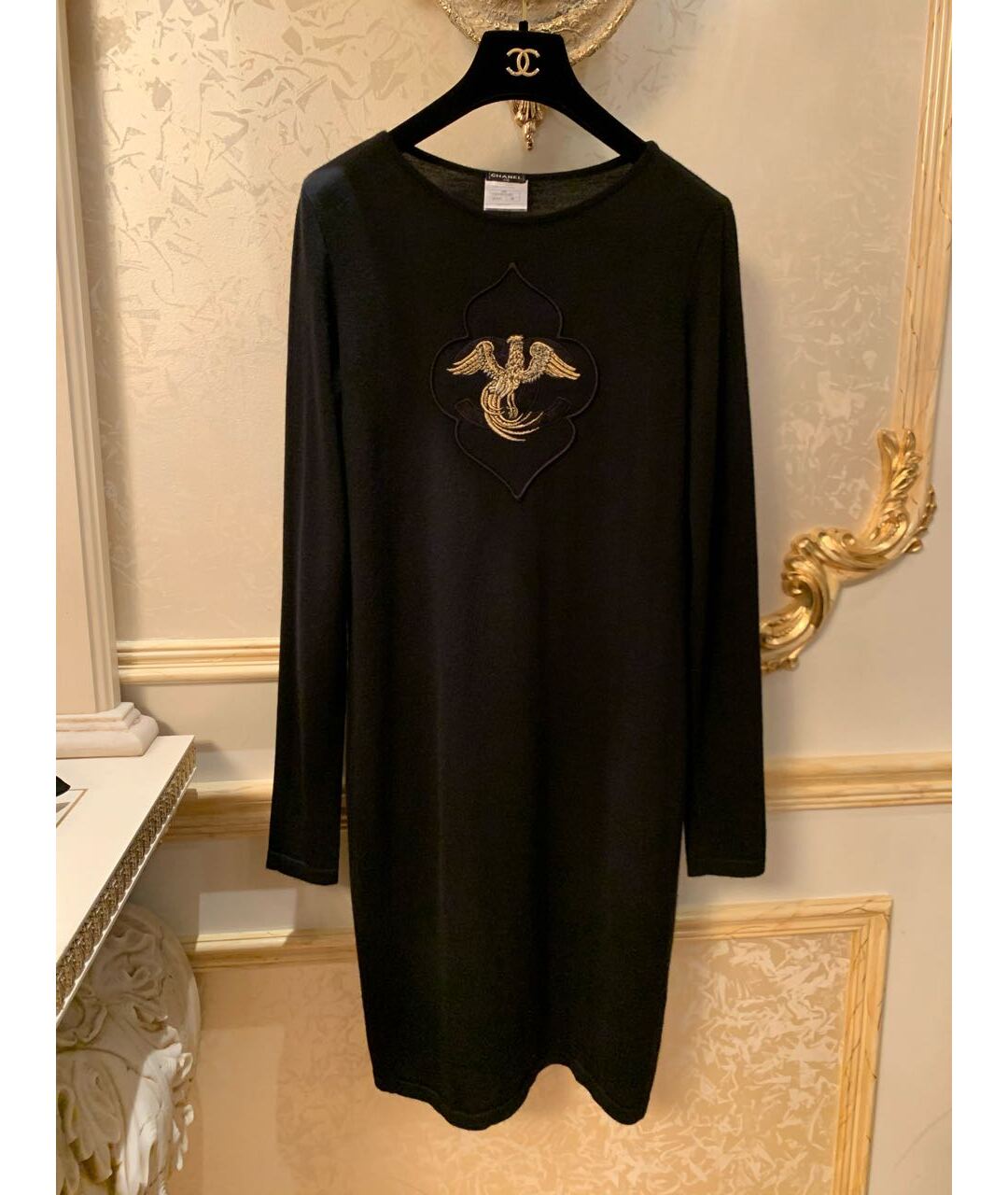 CHANEL Кашемировое повседневное платье, фото 5