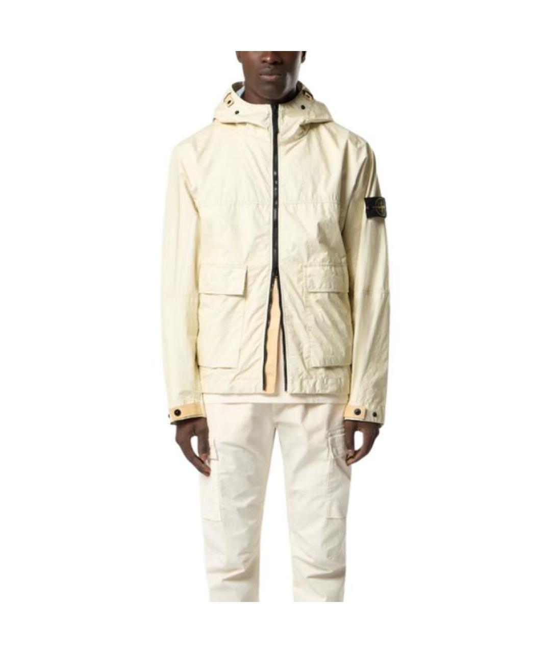 STONE ISLAND Бежевая куртка, фото 3