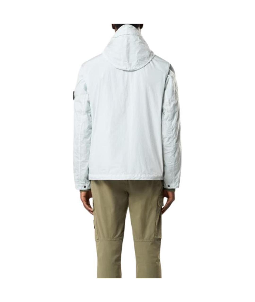 STONE ISLAND Голубая куртка, фото 4