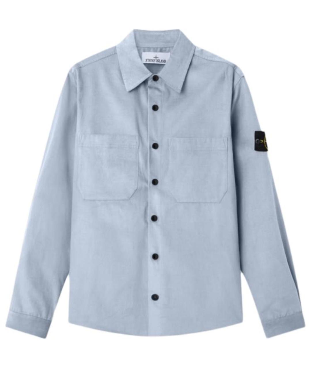 STONE ISLAND Синяя рубашка, фото 1