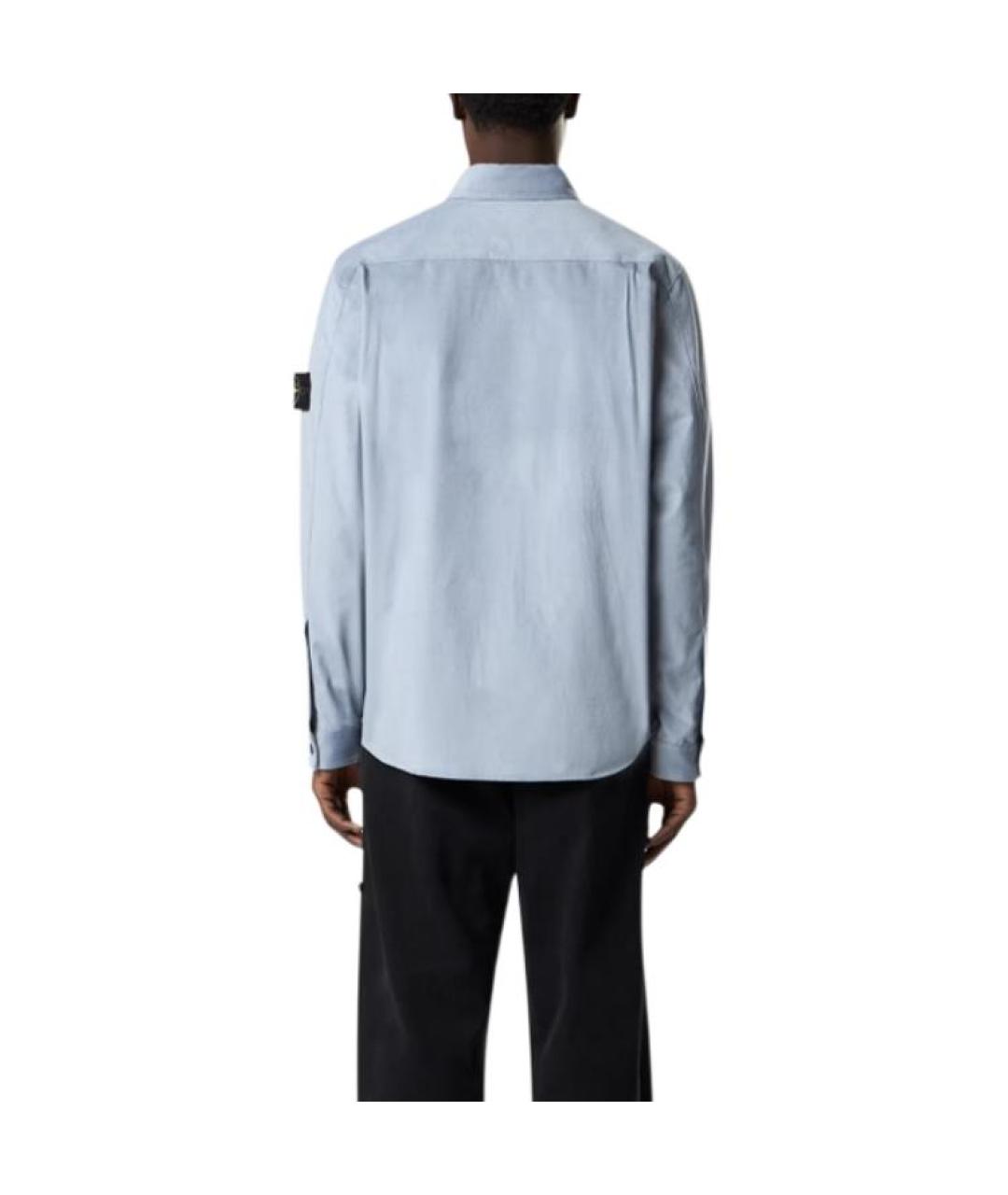 STONE ISLAND Синяя рубашка, фото 4