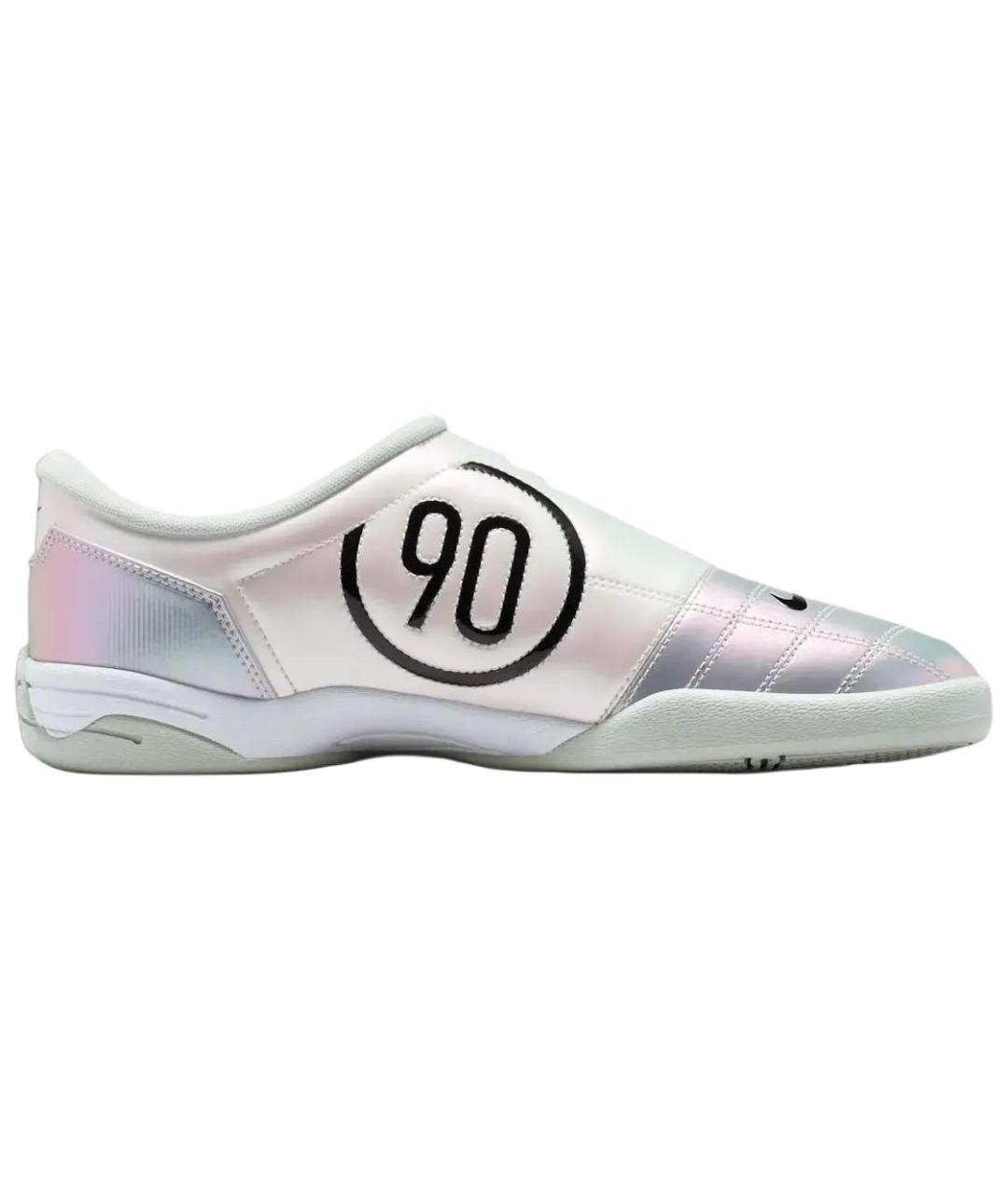 NIKE Серебряные кеды, фото 1