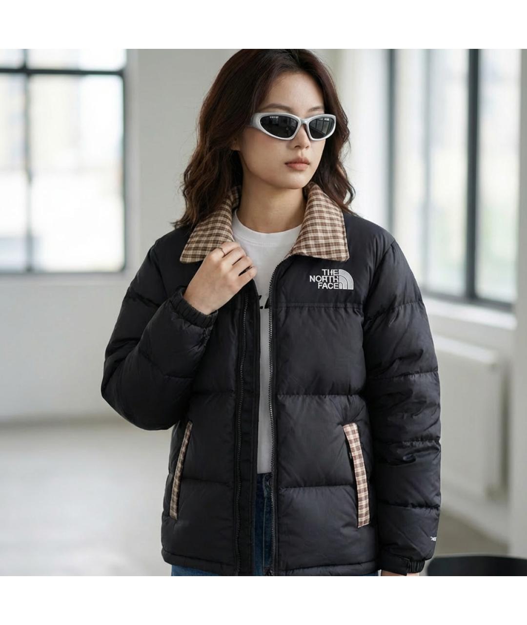 THE NORTH FACE Черная полиамидовая куртка, фото 5