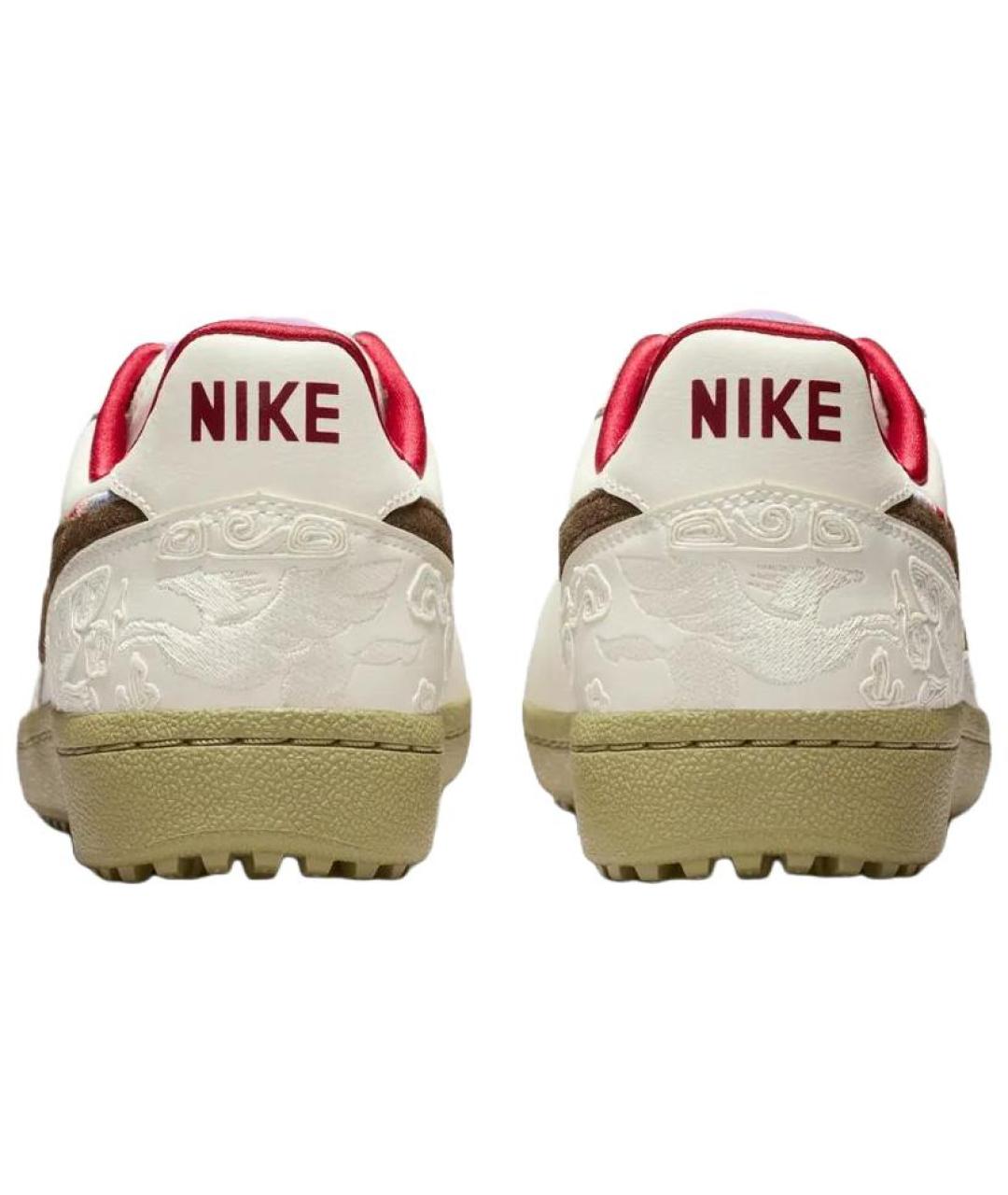 NIKE Белые кожаные кроссовки, фото 3