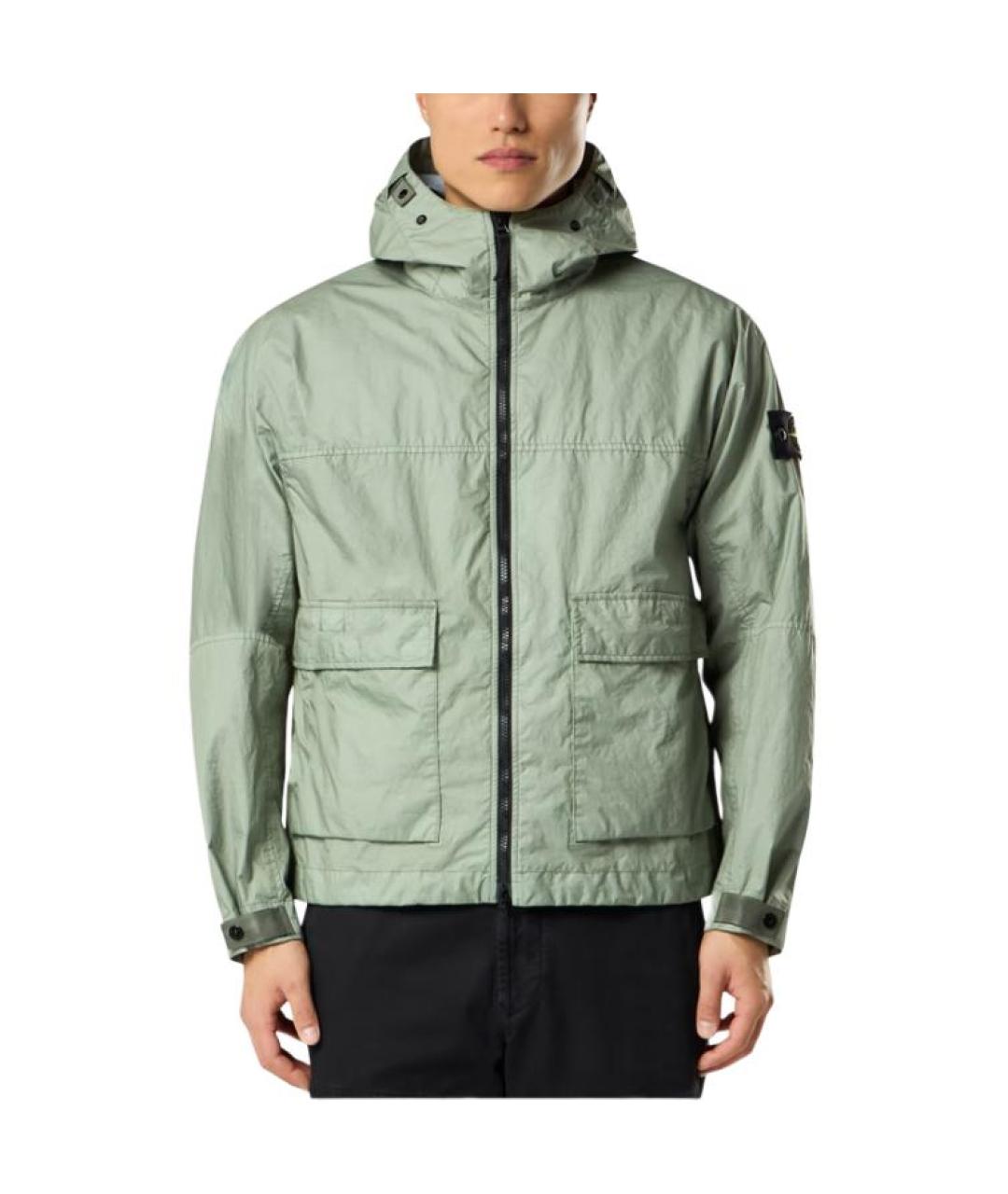 STONE ISLAND Зеленая куртка, фото 3