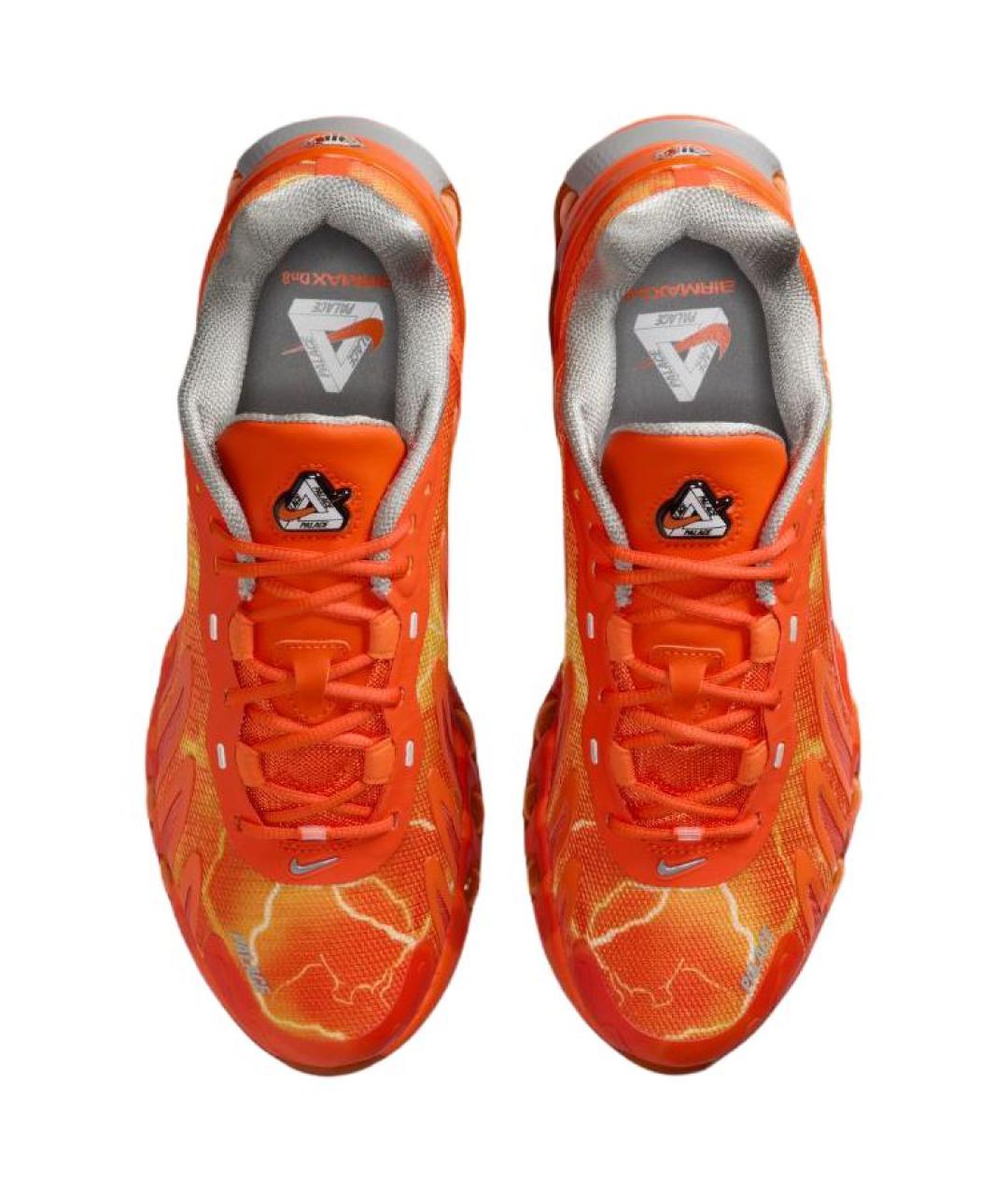 NIKE Оранжевое низкие кроссовки / кеды, фото 4