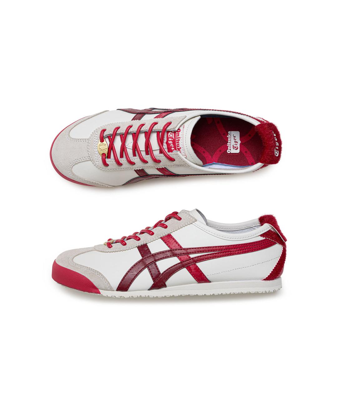 ONITSUKA TIGER Белые кожаные кеды, фото 3
