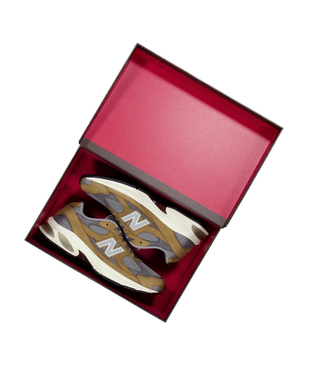 NEW BALANCE Коричневые кроссовки, фото 3