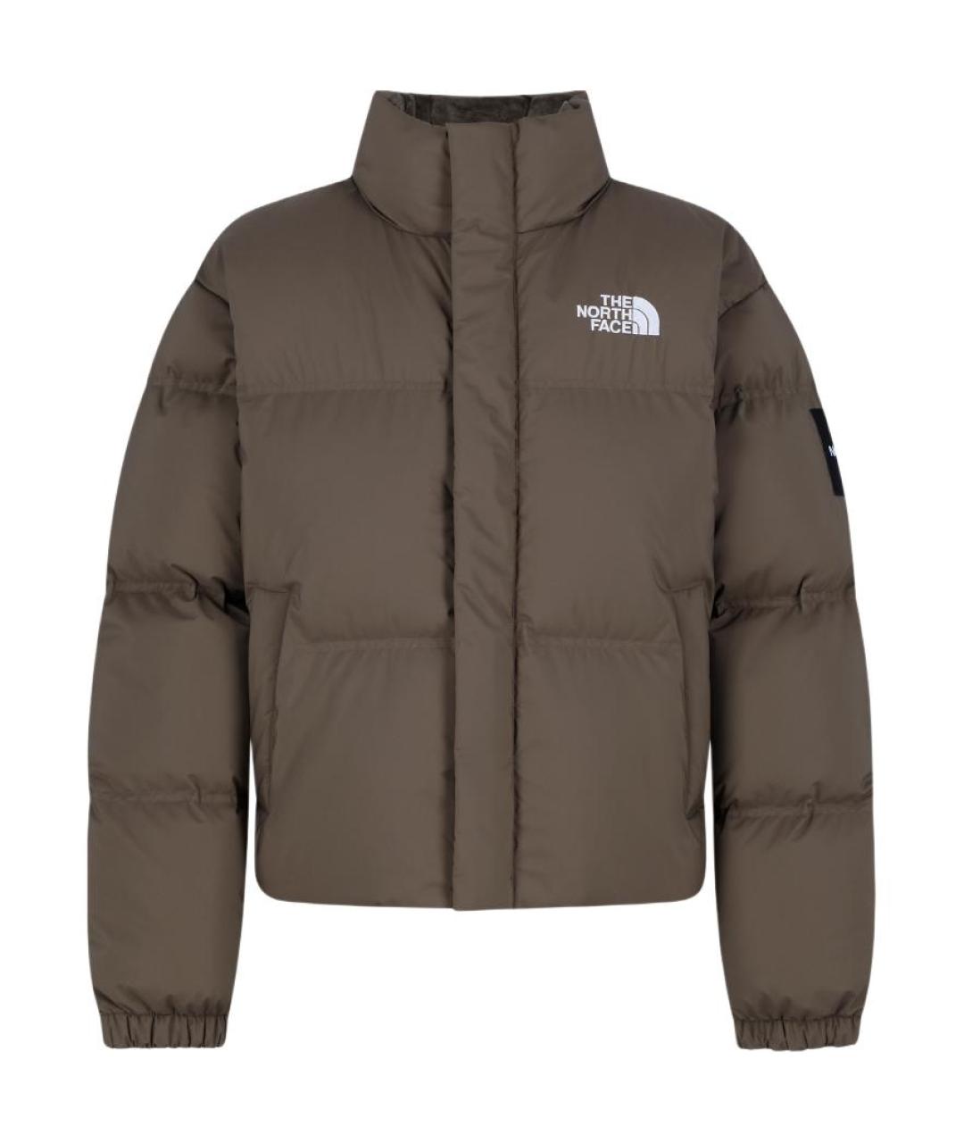 THE NORTH FACE Коричневый пуховик, фото 1