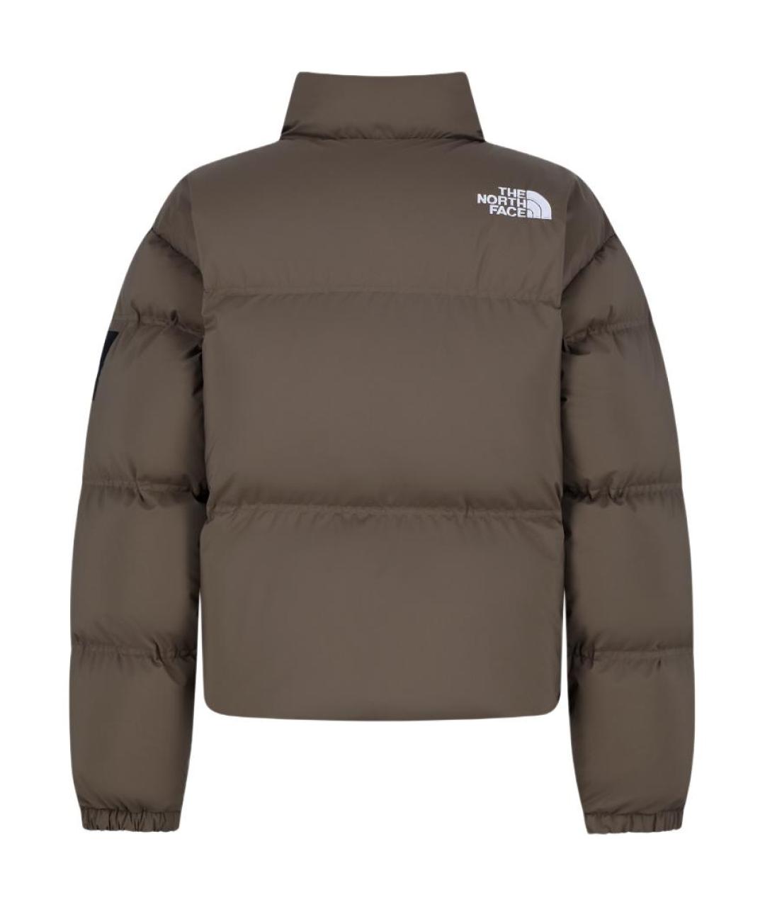THE NORTH FACE Коричневый пуховик, фото 2