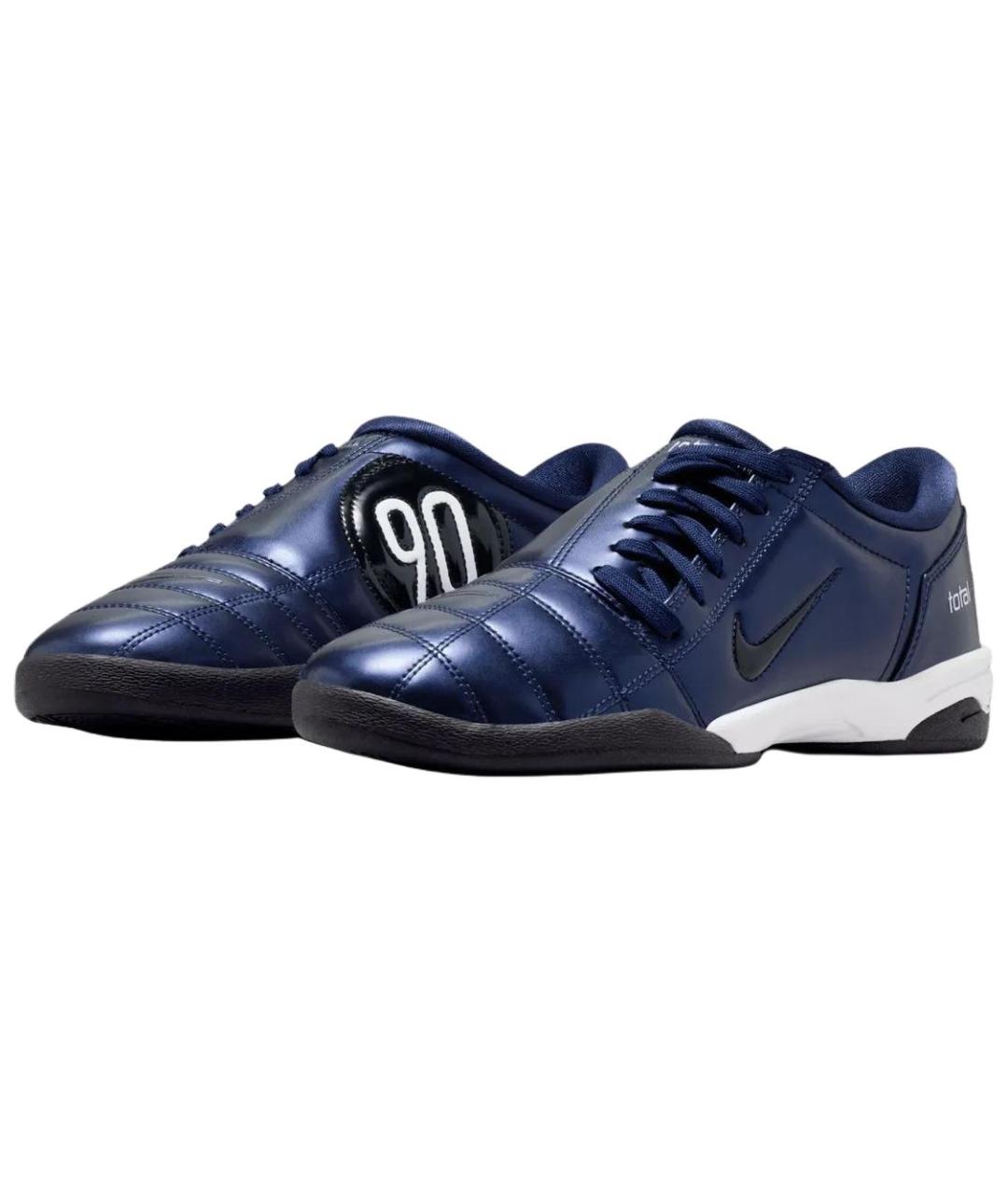 NIKE Синие кожаные кеды, фото 3