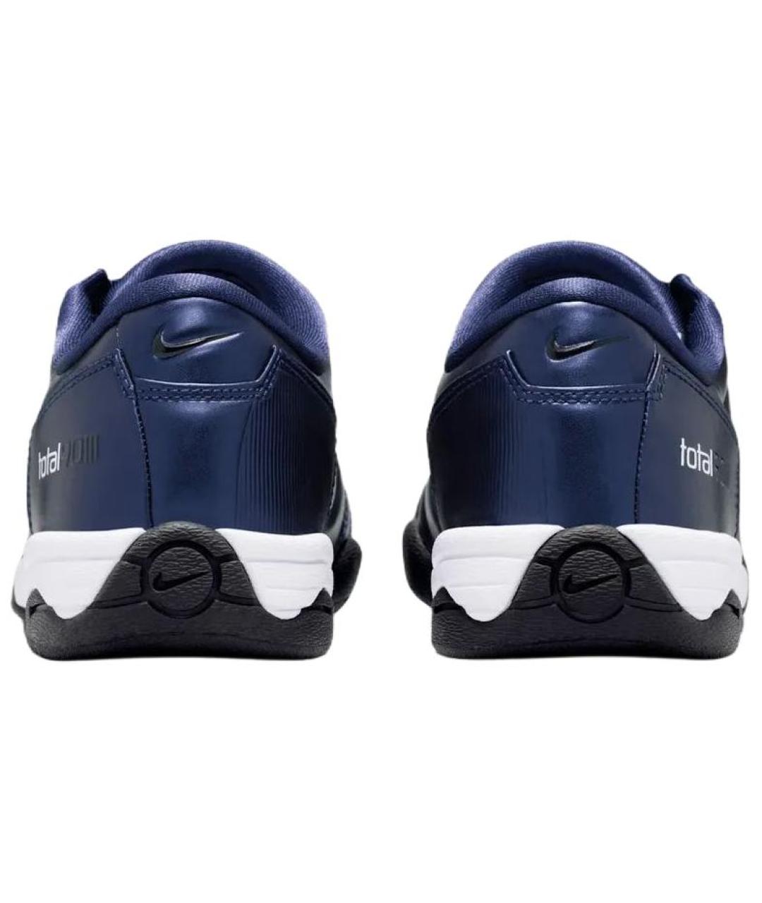 NIKE Синие кожаные кеды, фото 5