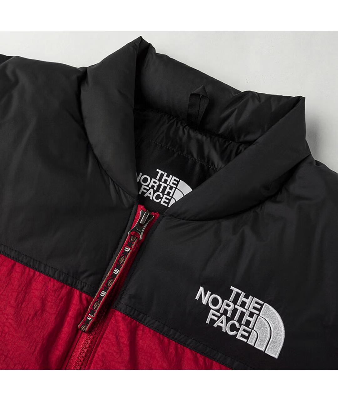 THE NORTH FACE Красный пуховик, фото 3