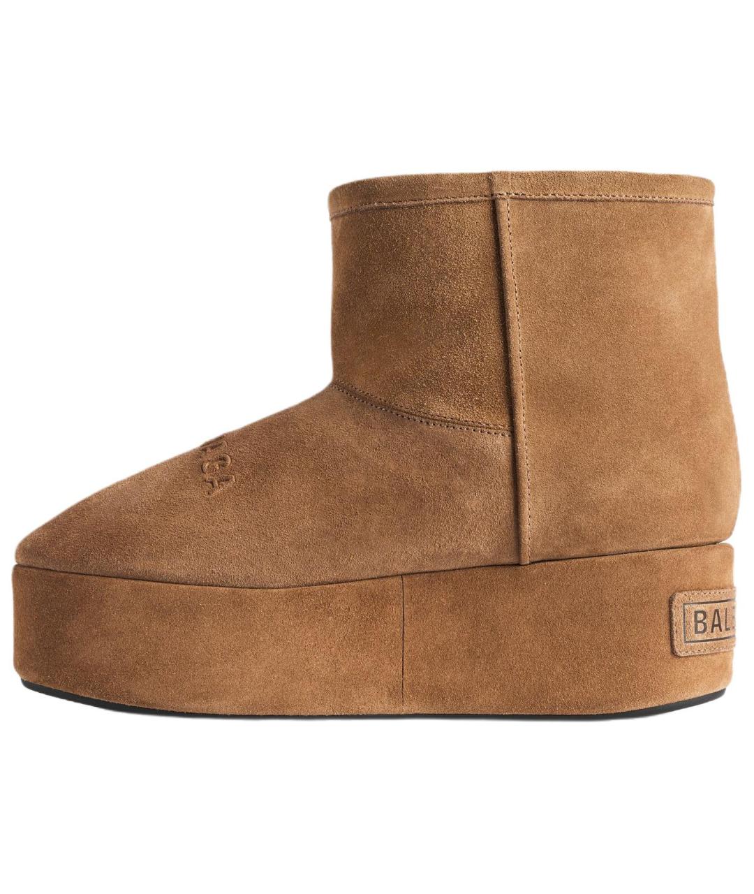 BALENCIAGA Бежевые ботинки, фото 2