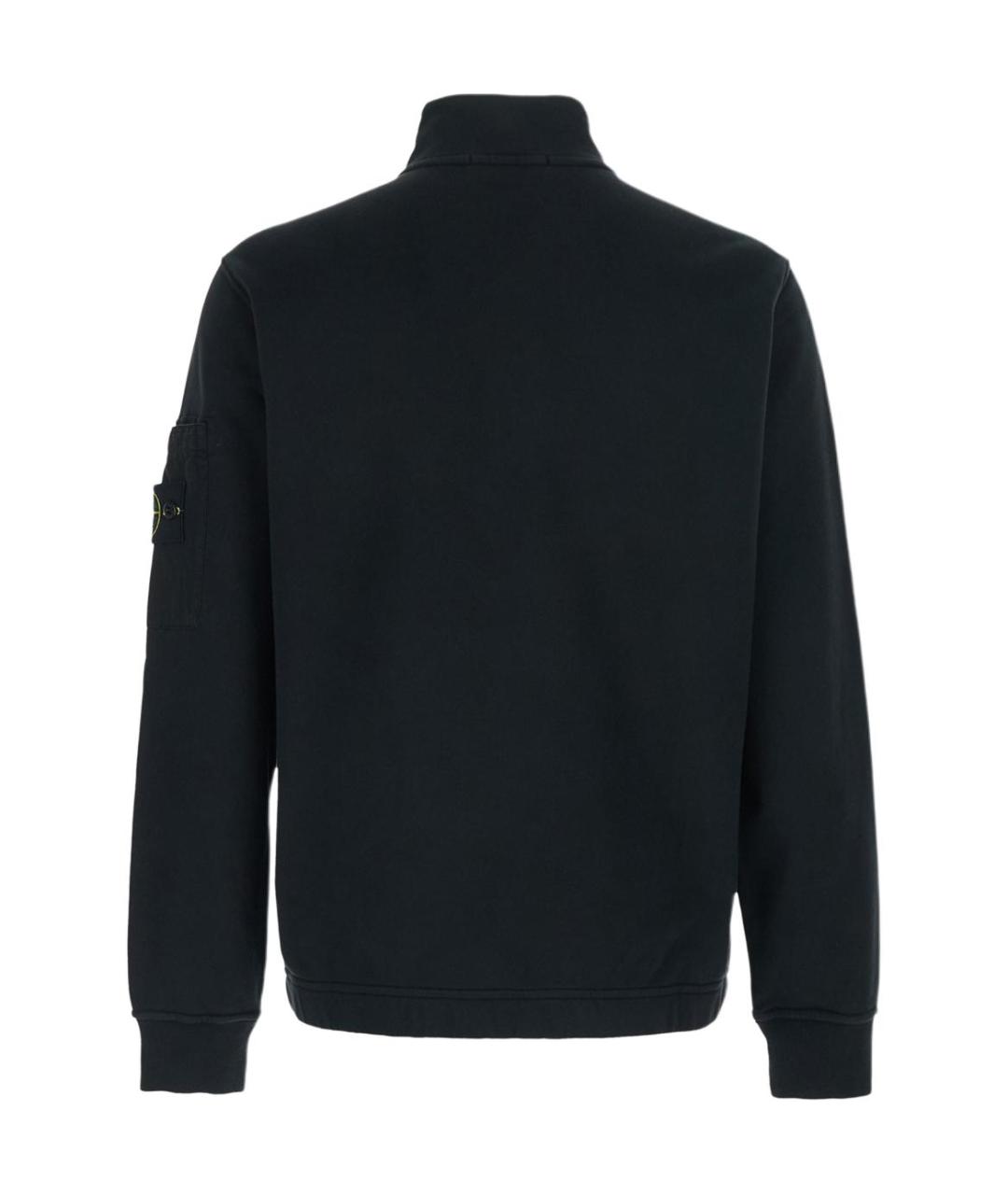 STONE ISLAND Черная куртка, фото 2