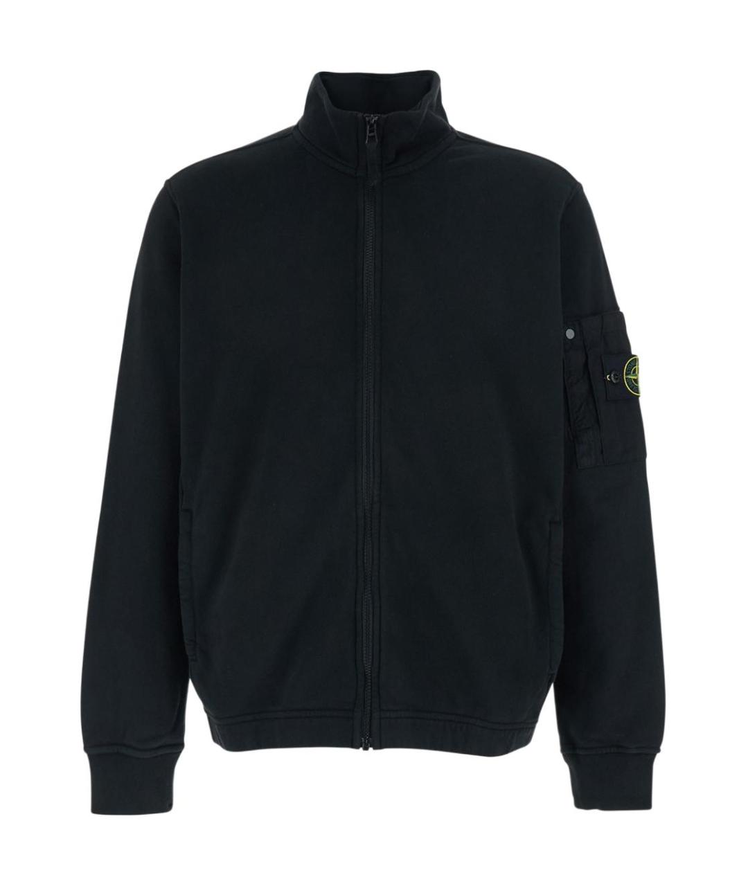 STONE ISLAND Черная куртка, фото 1