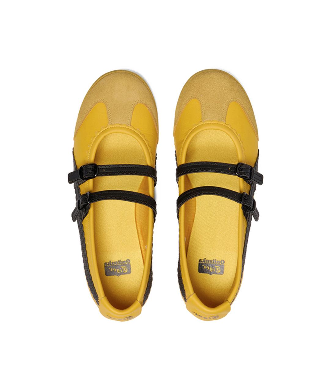 ONITSUKA TIGER Желтые балетки, фото 5