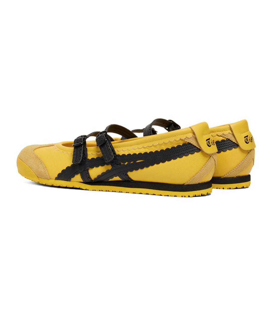 ONITSUKA TIGER Желтые балетки, фото 4