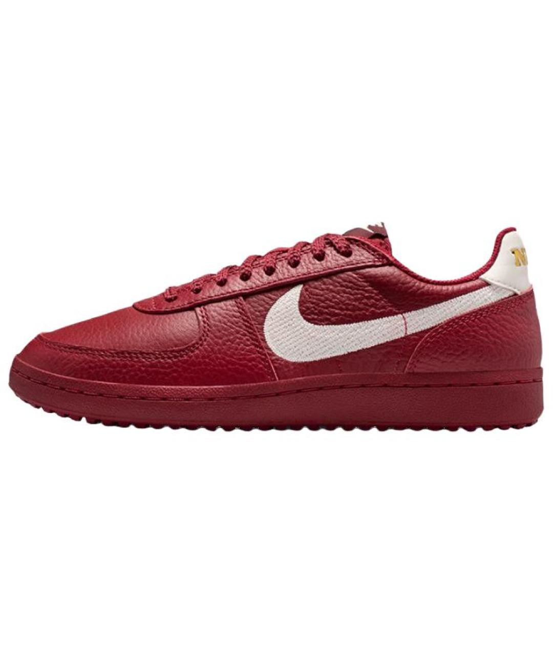 NIKE Красные кожаные кроссовки, фото 2