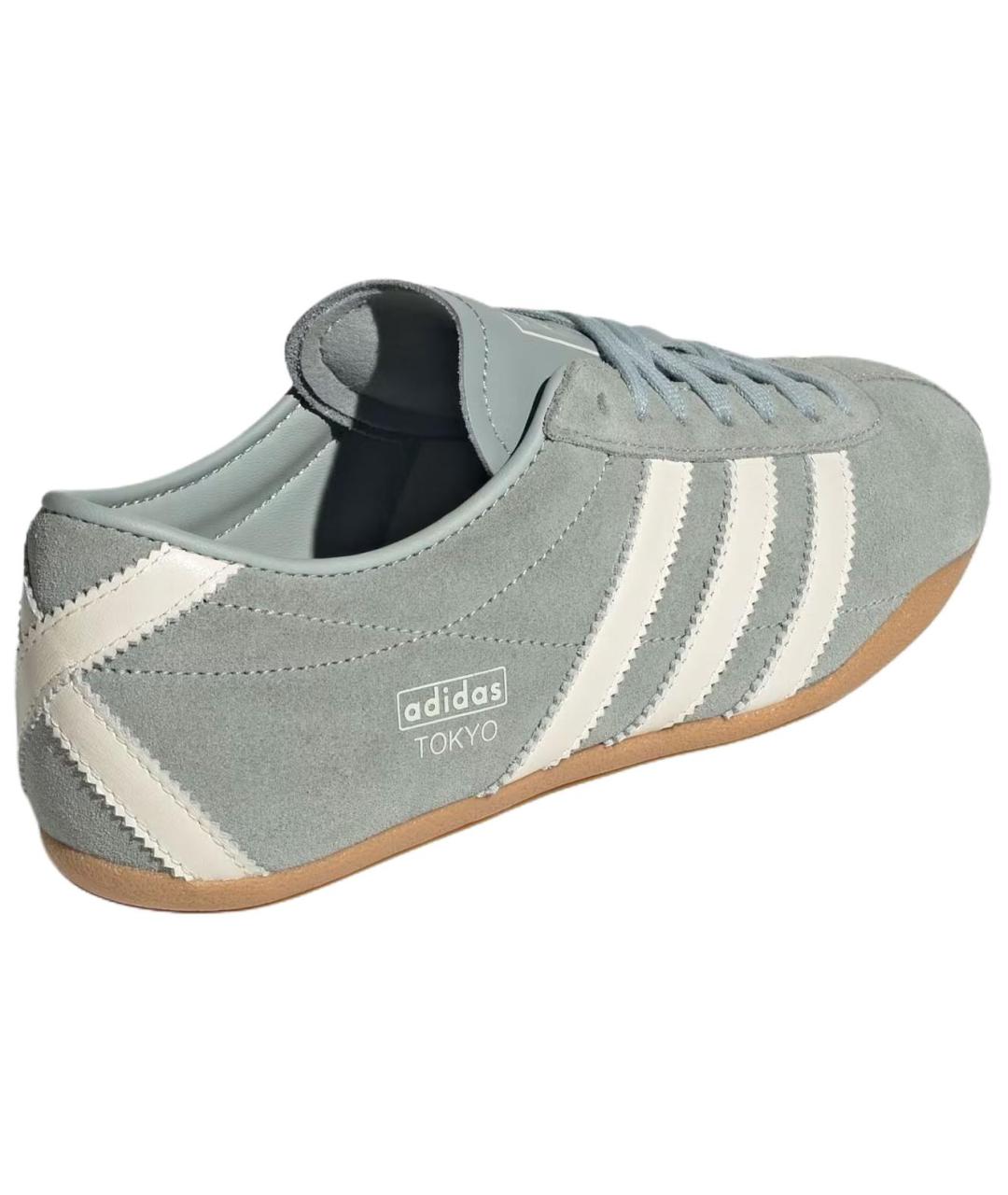 ADIDAS Серые замшевые кроссовки, фото 4