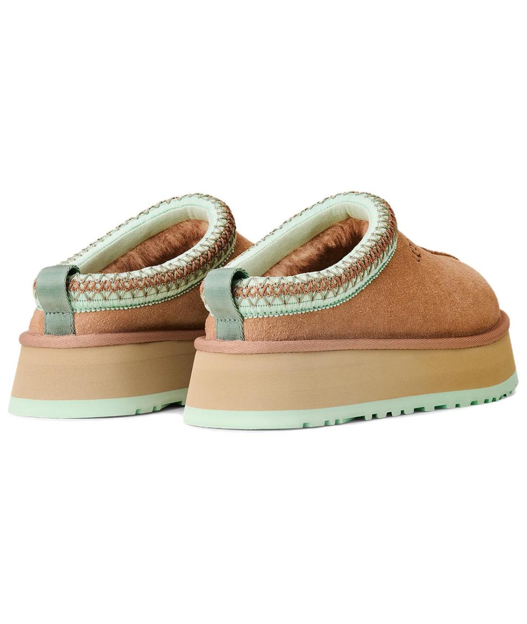 UGG Коричневые нубуковые мюли, фото 3