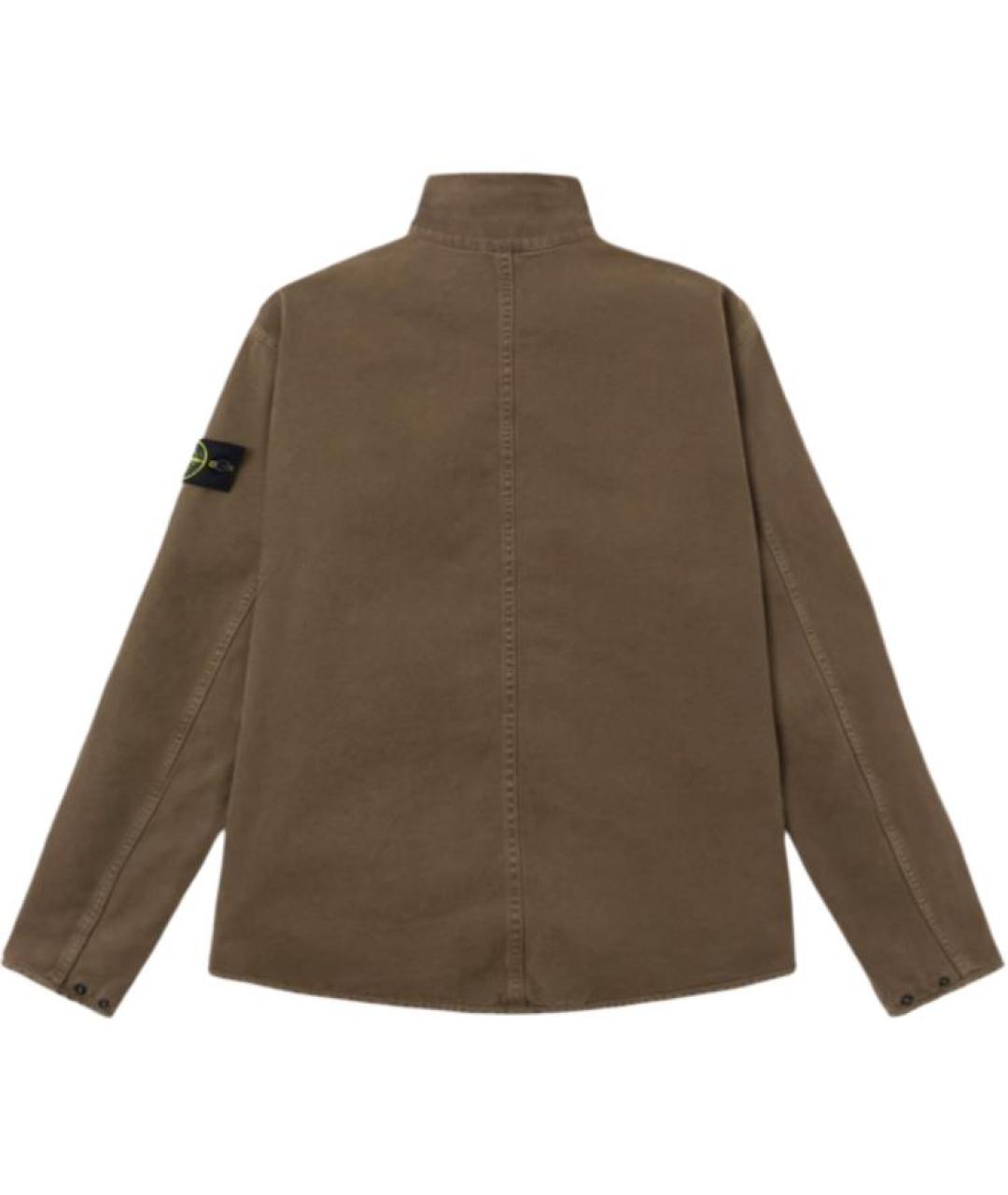 STONE ISLAND Коричневая куртка, фото 2