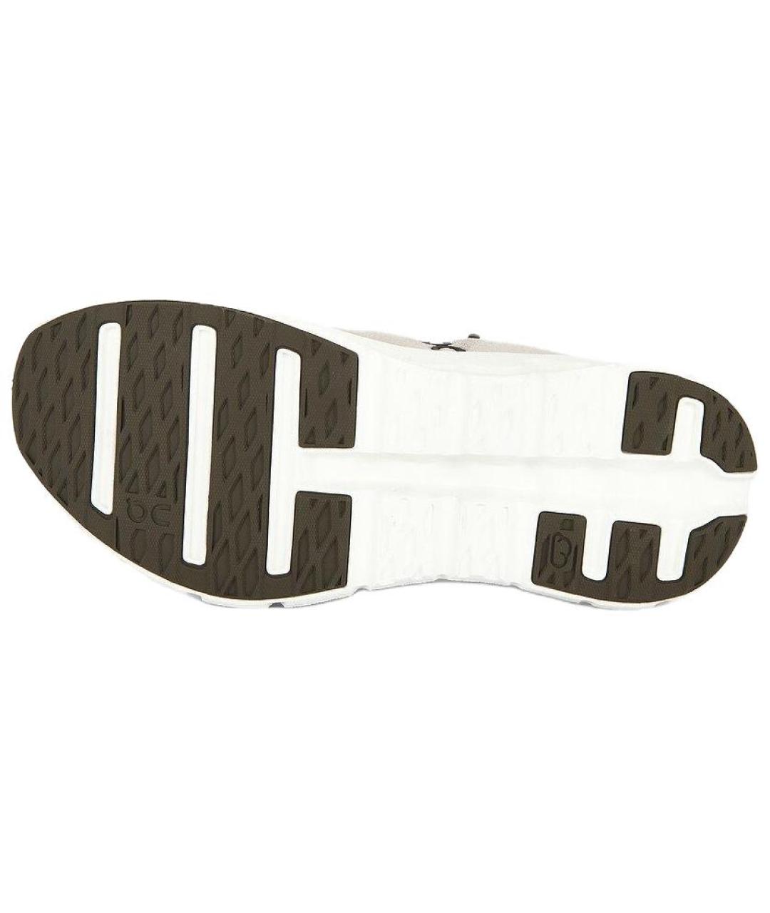 ON Бежевые низкие кроссовки / кеды, фото 5