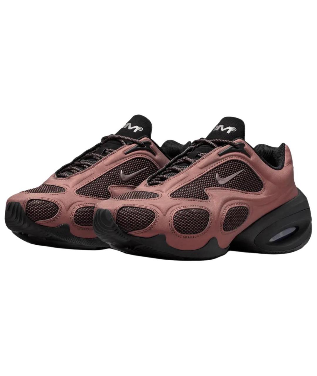 NIKE Красные текстильные кроссовки, фото 3