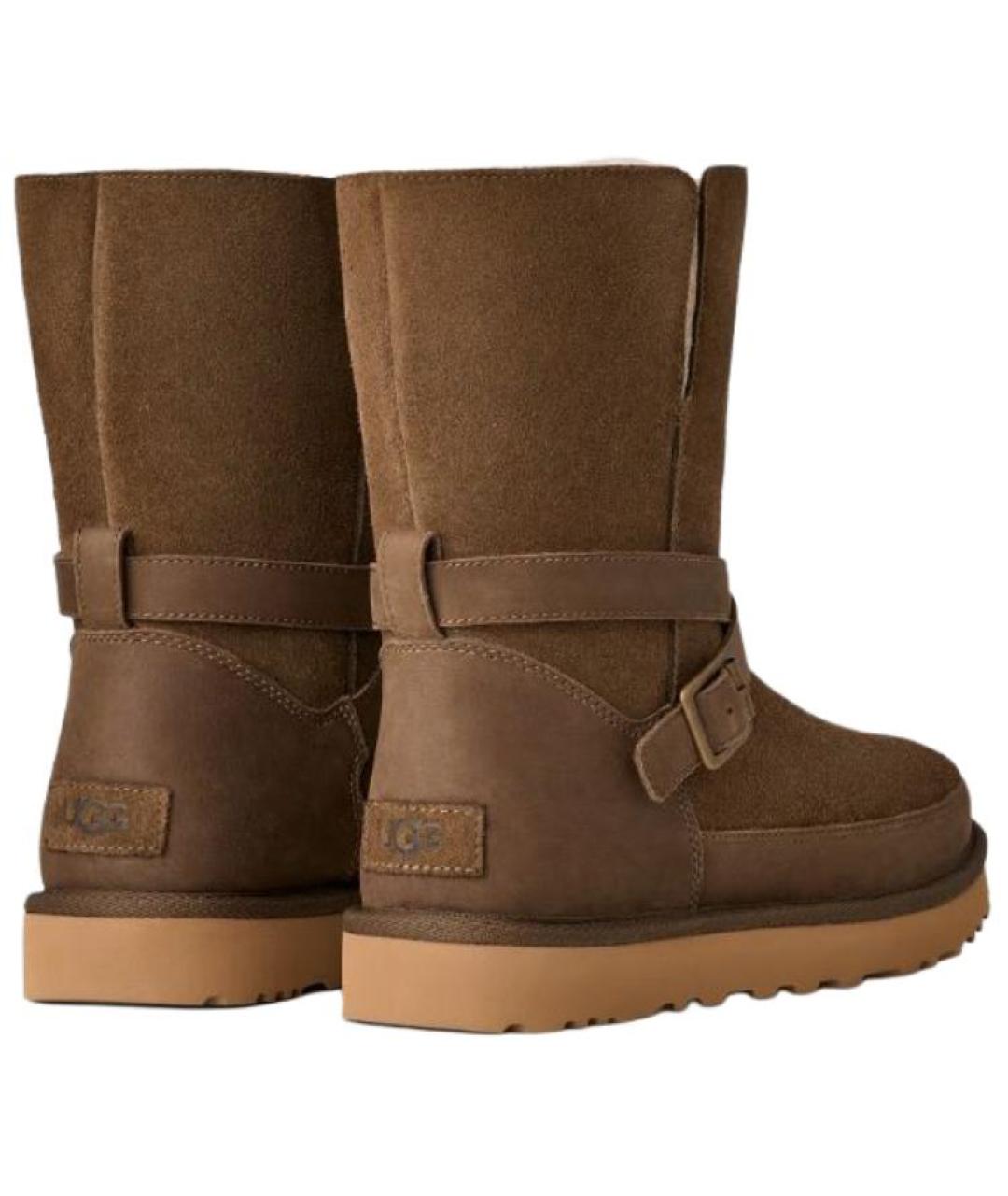 UGG AUSTRALIA Коричневые ботинки, фото 3