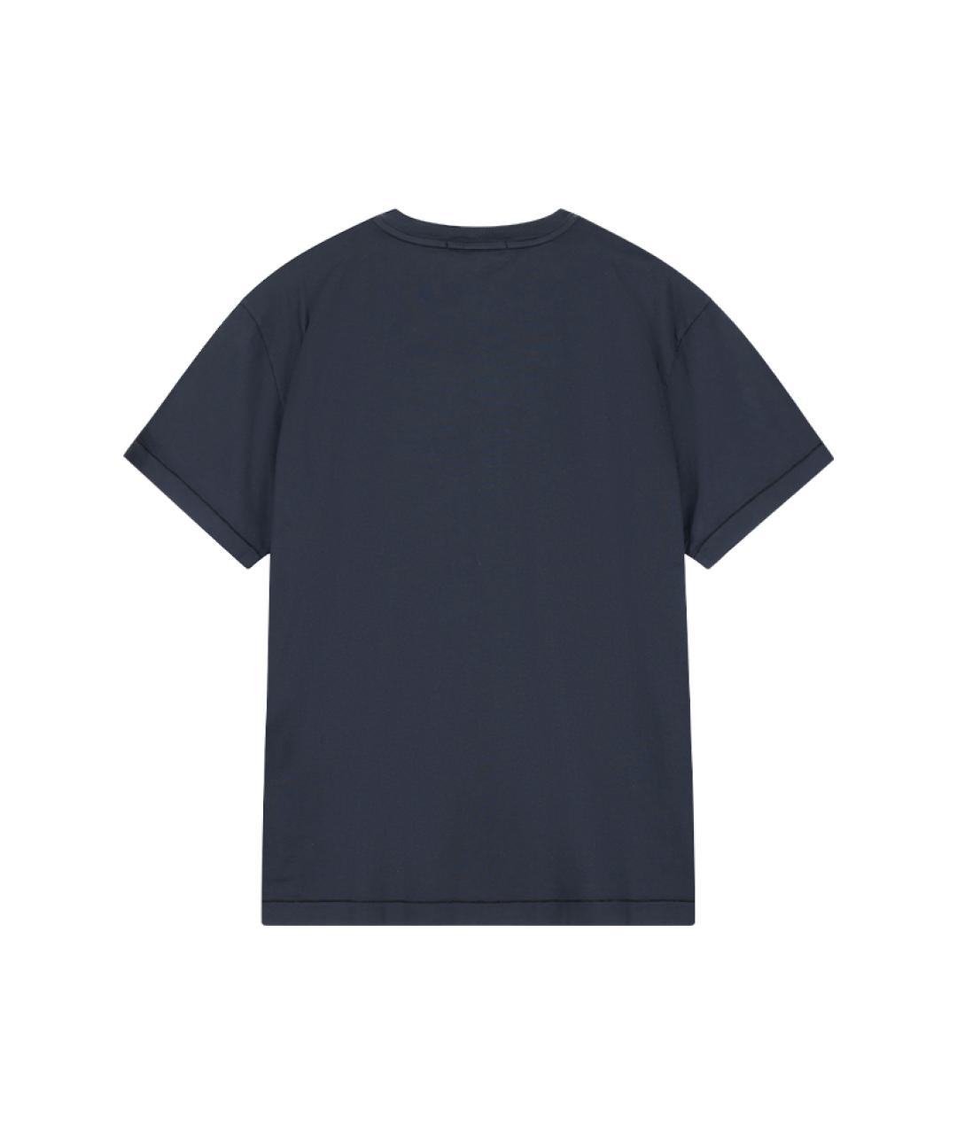STONE ISLAND Синяя футболка, фото 2