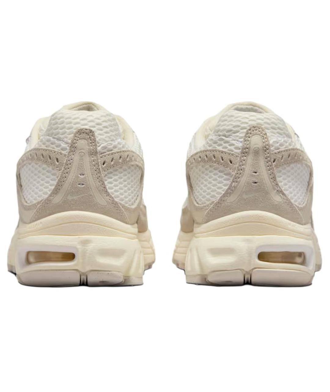 NIKE Бежевые кожаные кроссовки, фото 5