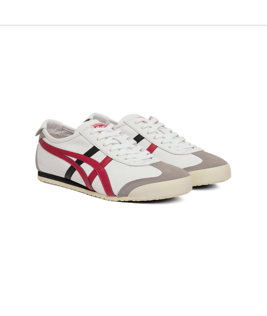 ONITSUKA TIGER Белые кожаные кроссовки, фото 3
