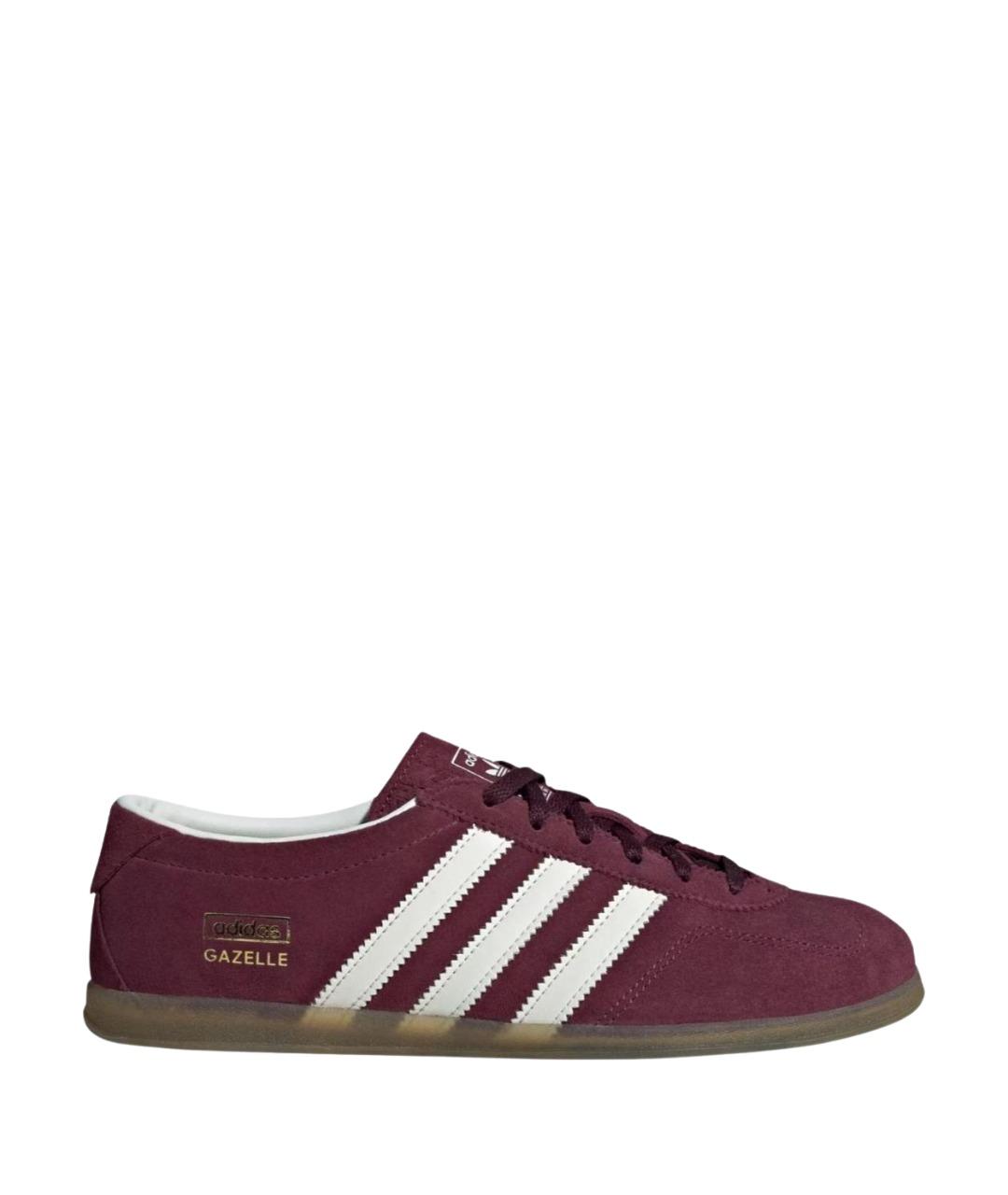 ADIDAS Бордовые кеды, фото 1