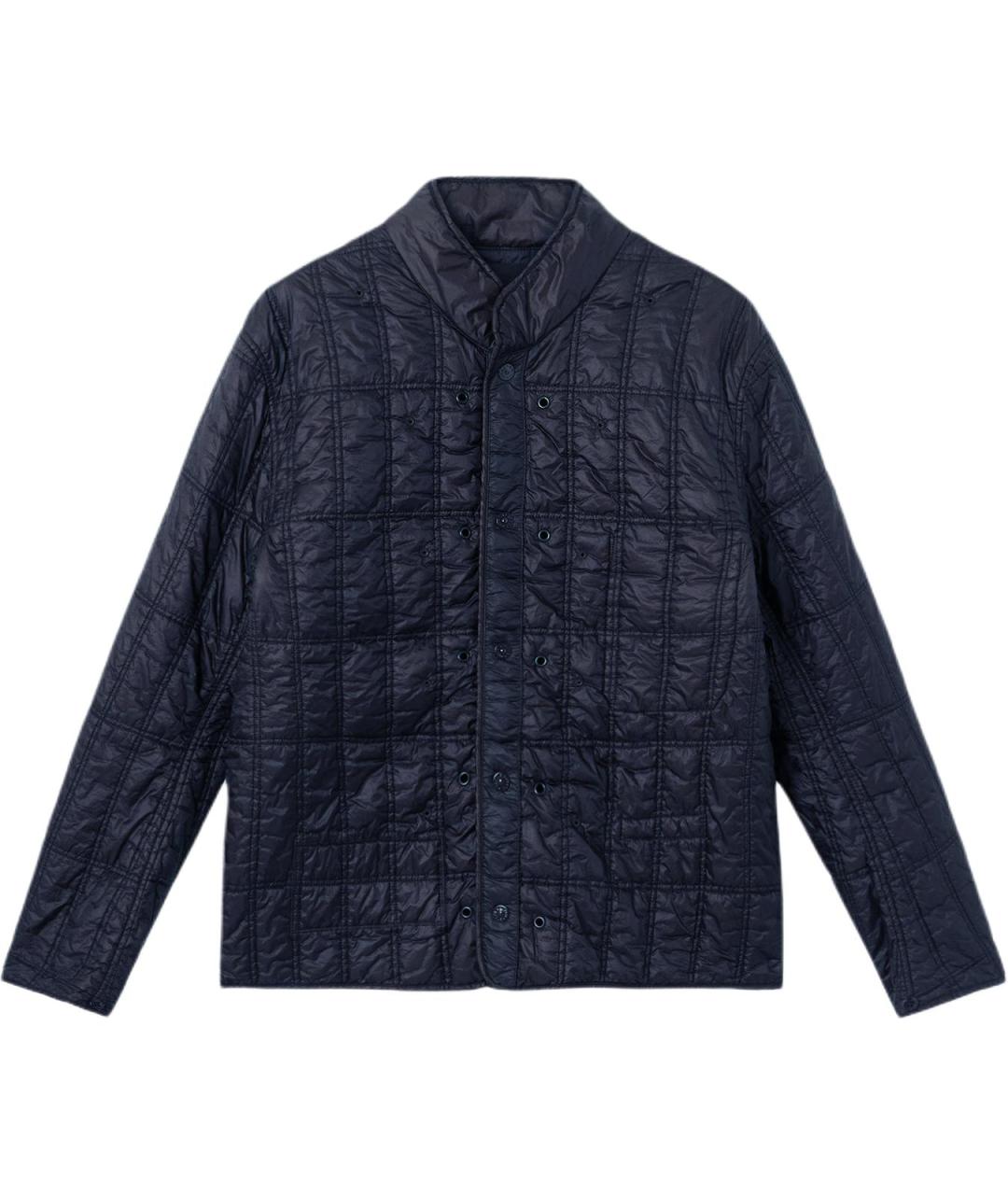 STONE ISLAND Темно-синий кашемировый кардиган, фото 3