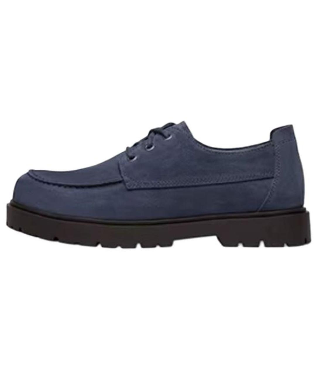 BIRKENSTOCK Темно-синие замшевые туфли, фото 5