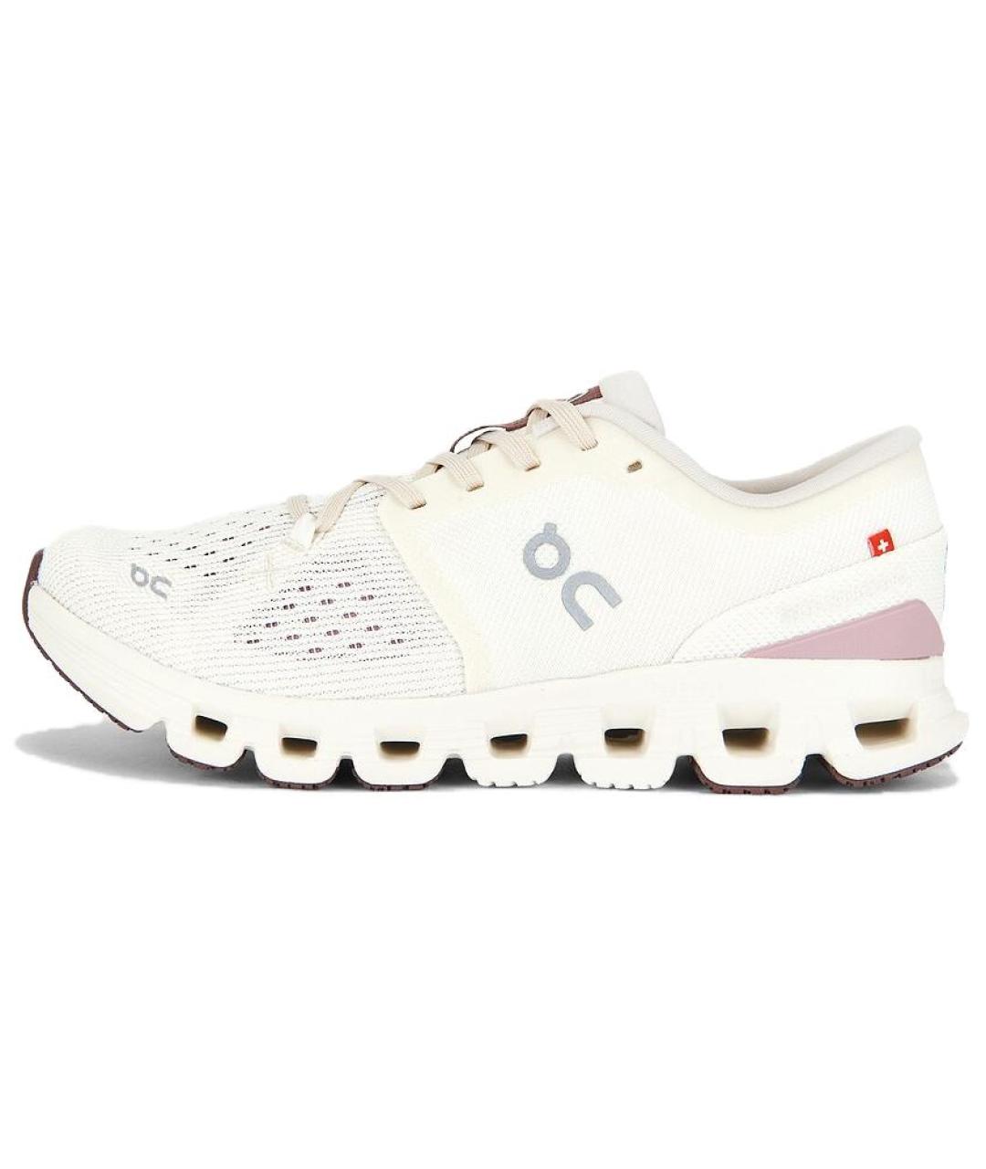 ON Белые текстильные кроссовки, фото 6