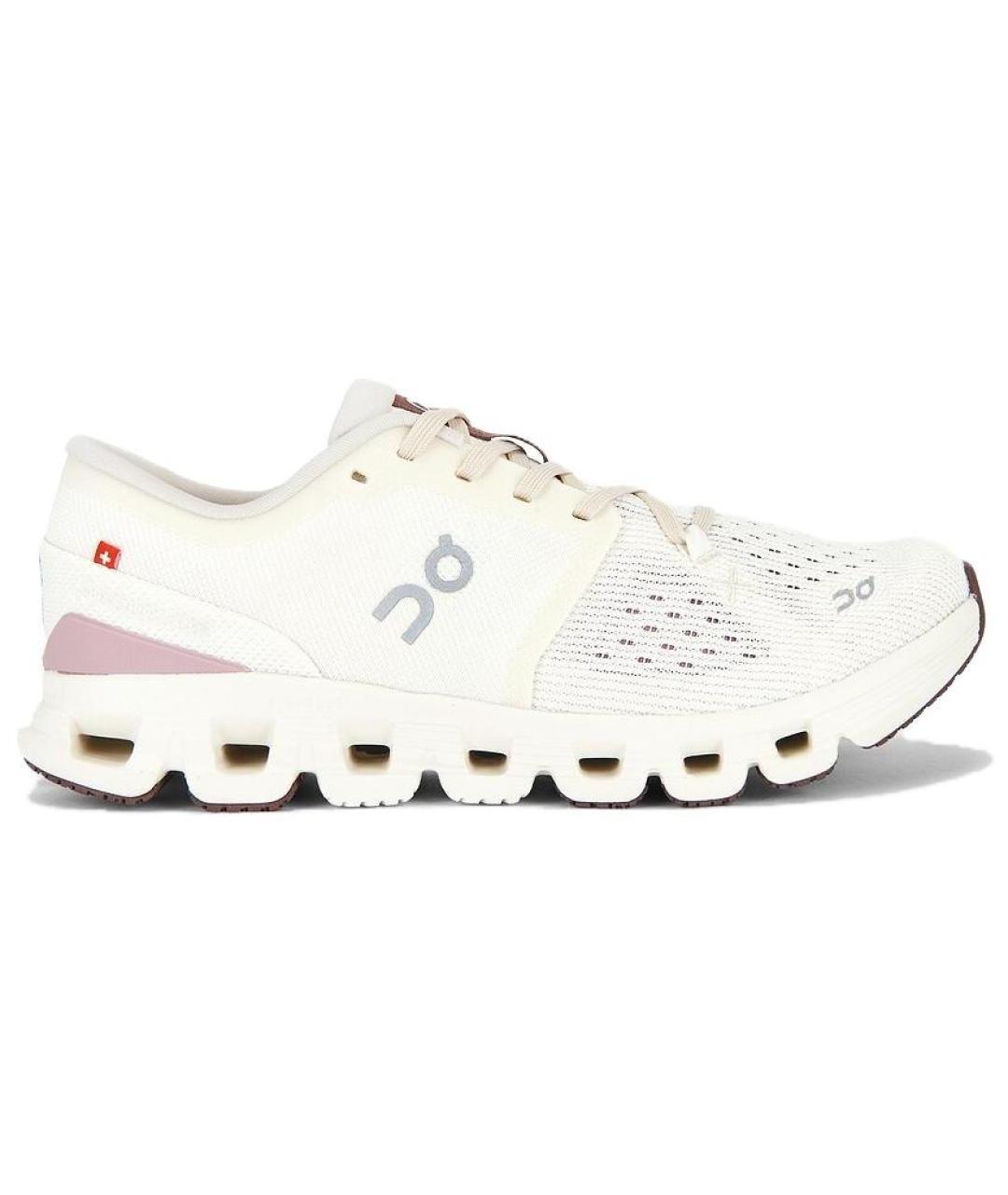 ON Белые текстильные кроссовки, фото 1