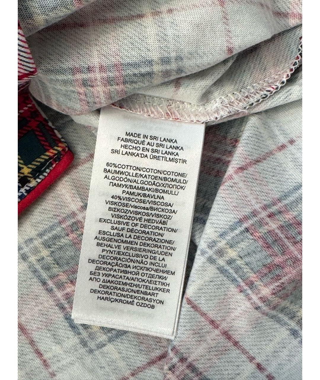 RALPH LAUREN Мульти хлопковая пижама, фото 6