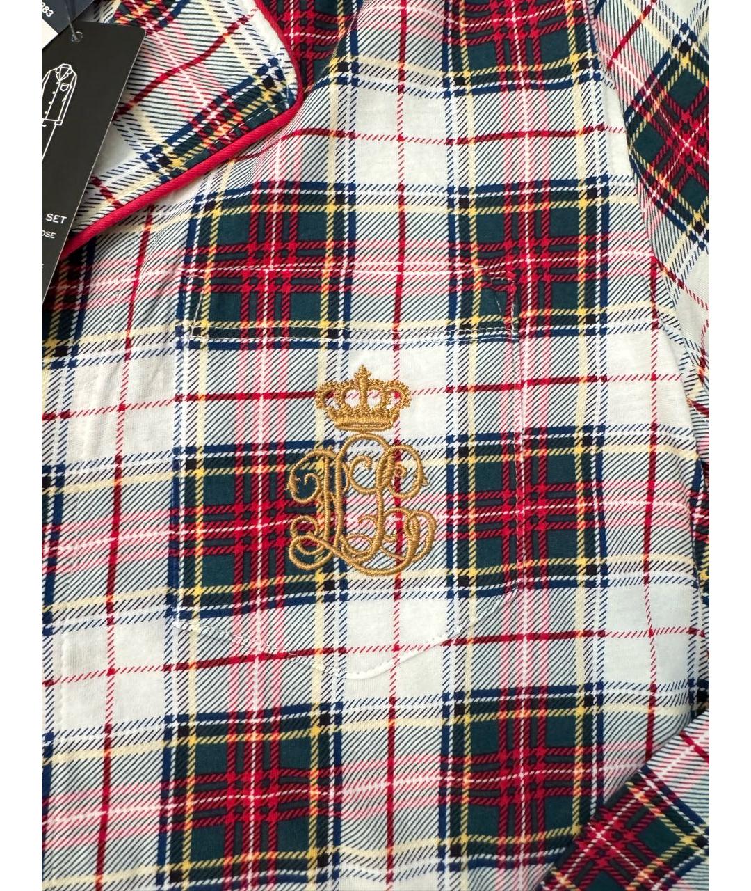 RALPH LAUREN Мульти хлопковая пижама, фото 5