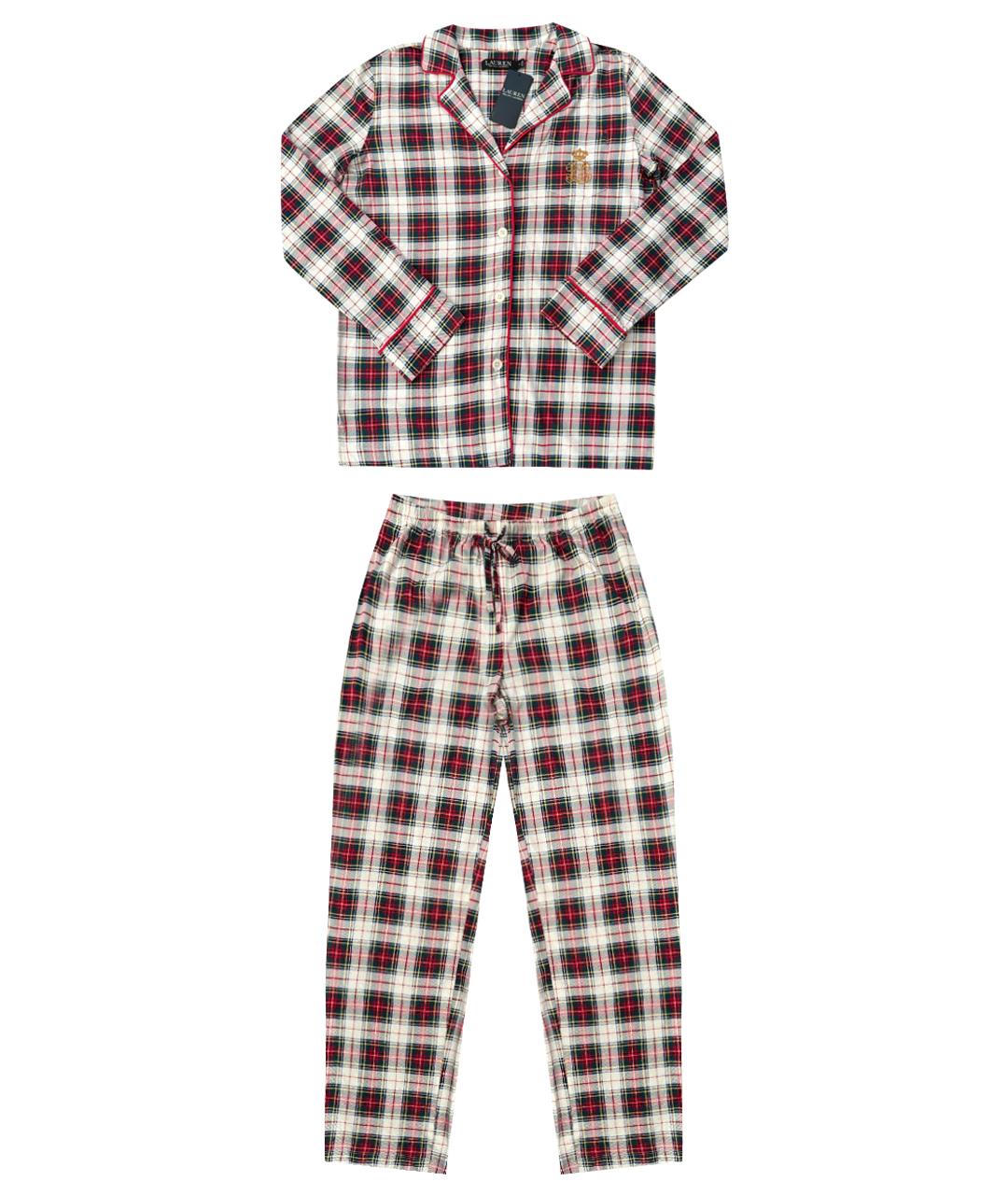 RALPH LAUREN Мульти хлопковая пижама, фото 1