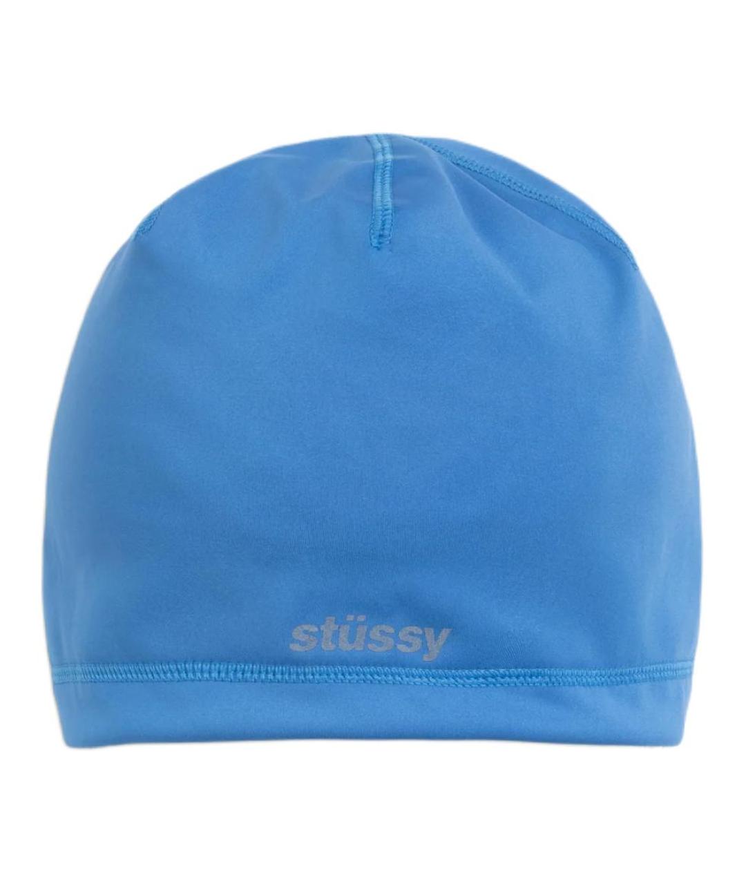 STUSSY Синяя шапка, фото 1