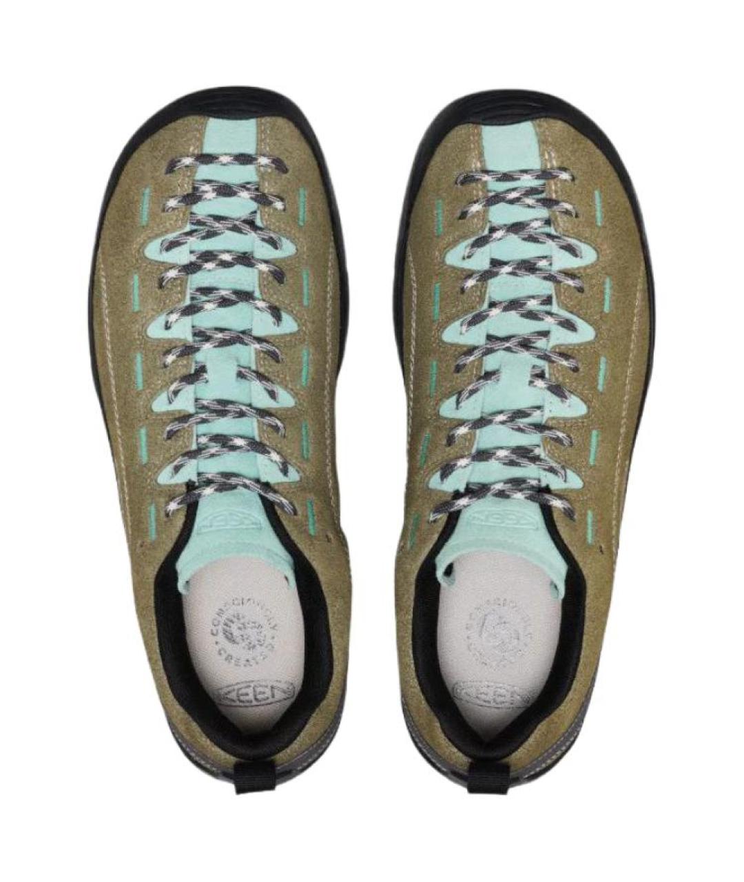 KEEN Зеленые замшевые низкие ботинки, фото 4
