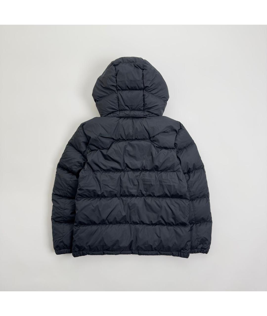 POLO RALPH LAUREN Черный полиамидовый пуховик, фото 2