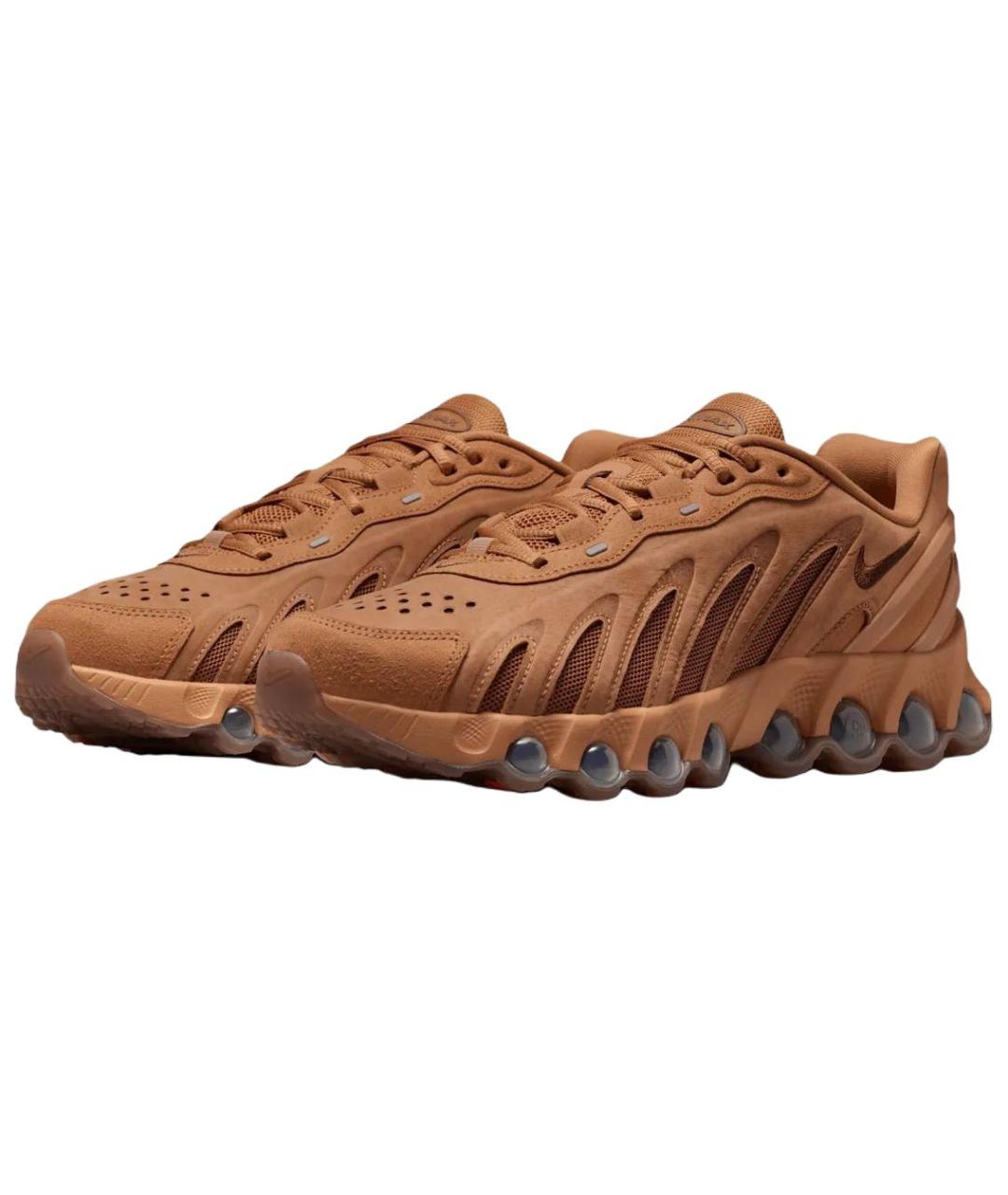 NIKE Коричневые текстильные кроссовки, фото 3